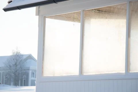 Sunny window Stock Photos