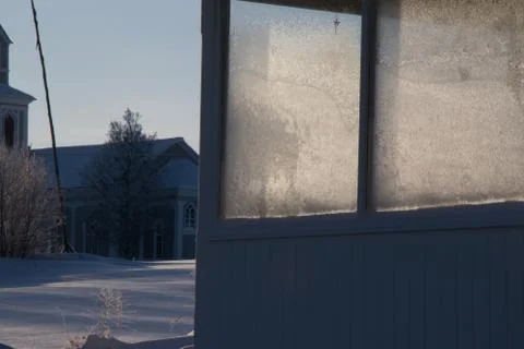 Sunny window Stock Photos