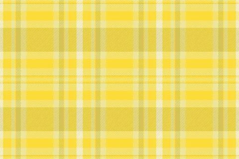 Sunny yellow plaid pattern. A versatile seamless textile design ideal for bac イラスト素材