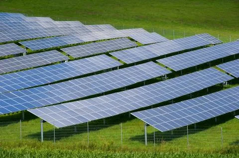 Sunpanels Stock Photos