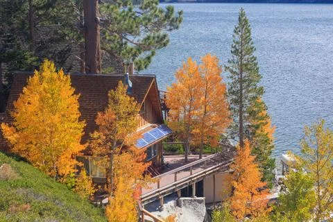 Sunpower house Foto stock