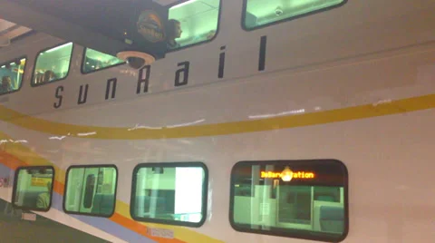 SunRail Central Florida Stock Footage 38558556