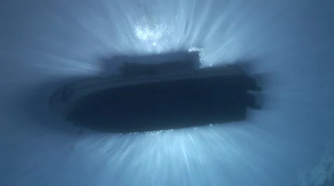 Sunrays and a Boat Video stock 53302317