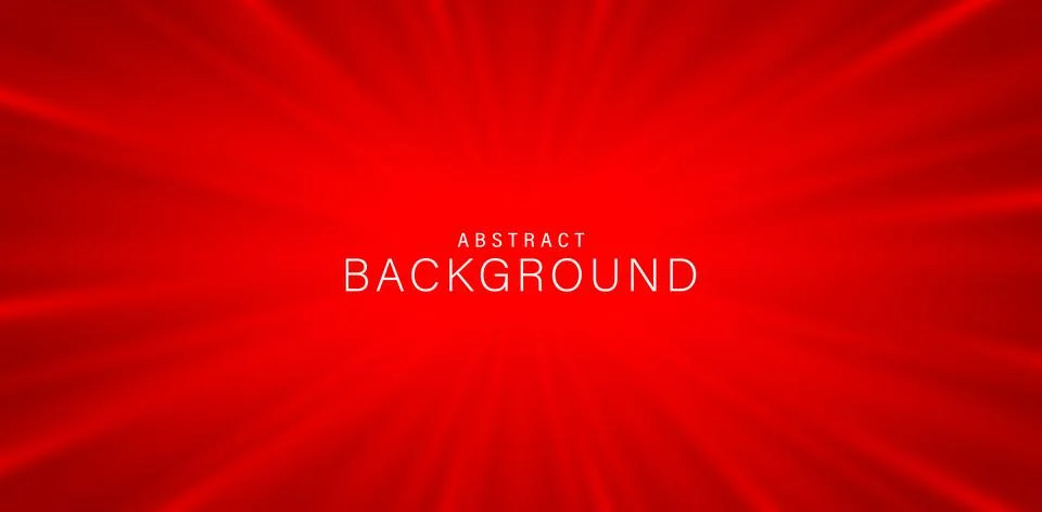 Sunrays gradient red background Stock Illustration