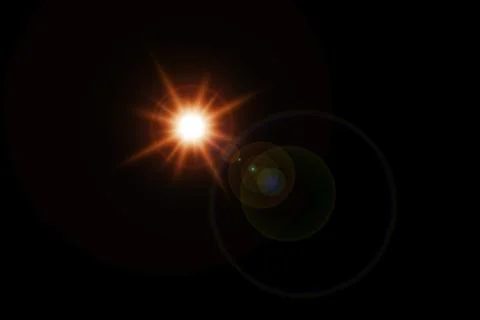 Sunrays or sunlight effect, lens flare, light leaks, overlays, or flare lig.. Stock Photos