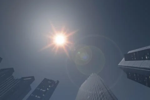 Sunrays or sunlight effect, lens flare, light leaks, overlays, or flare lig.. Stock Photos