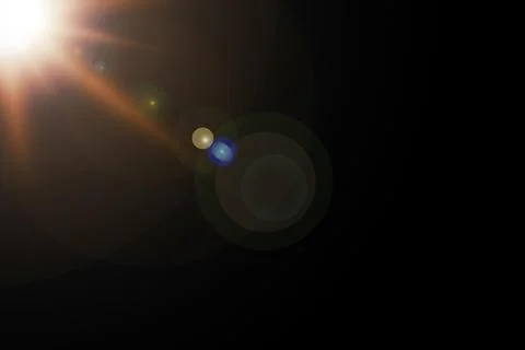 Sunrays or sunlight effect, lens flare, light leaks, overlays, or flare lig.. Stock Photos