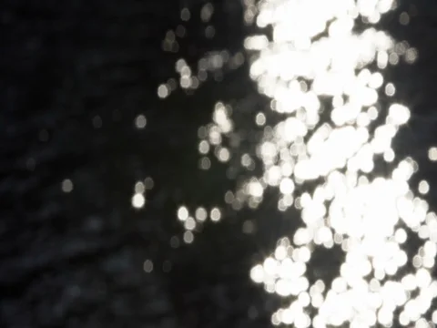 Sunrays reflection in the water Stock Footage 72951276