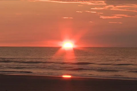 Sunrise 1 DV 库存影片 93682