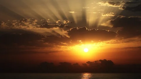 Sunrise 4 Stock Footage 127233298