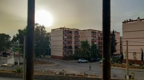 Sunrise from Algiers 2021 Stock Photos