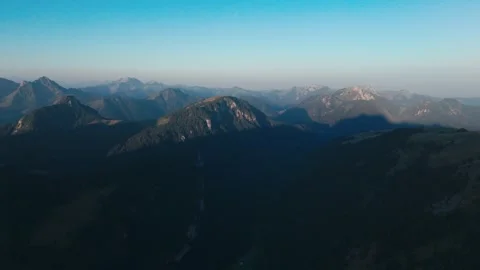 Sunrise in the Alps Stock Footage 318786865