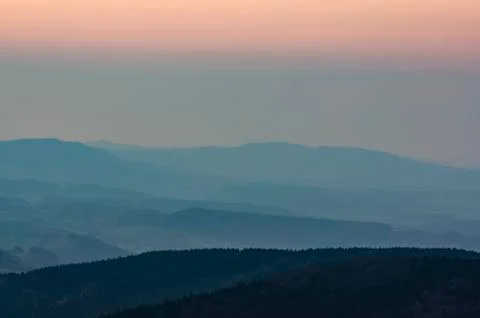 Sunrise and clouds Stock Photos