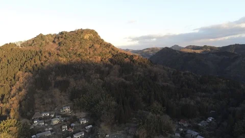 The sunrise and mountains Video stock 100654684