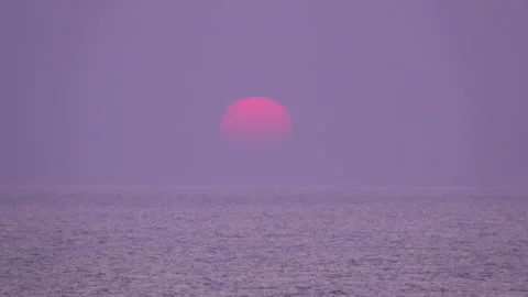 Sunrise and the Pacific Stock Footage 332367857