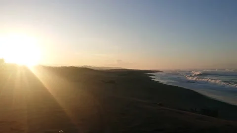 Sunrise And Sea Stock Footage 203969301