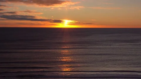 Sunrise and Sea Video stock 332302173