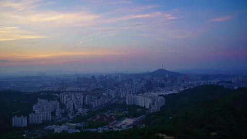 Sunrise Ansan Stock Footage 247522067