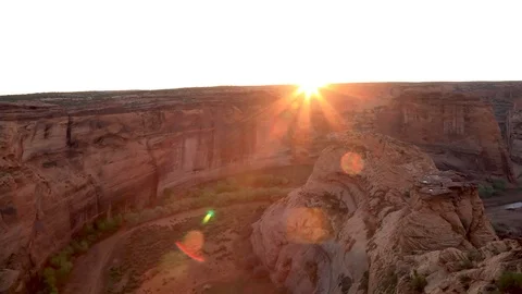 Sunrise in Arizona Stock Footage 106970845