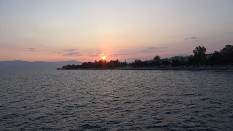 Sunrise at Arkitsa 스톡 동영상 116545082