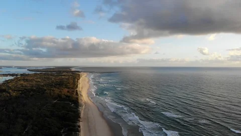 Sunrise in Australia Stock Footage