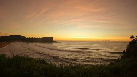 Sunrise Avalon Stock Footage 181707437