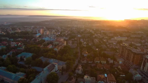 Sunrise backflight Stock Footage 99273313