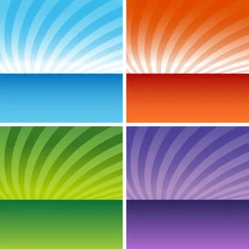 Sunrise background Stock Illustration