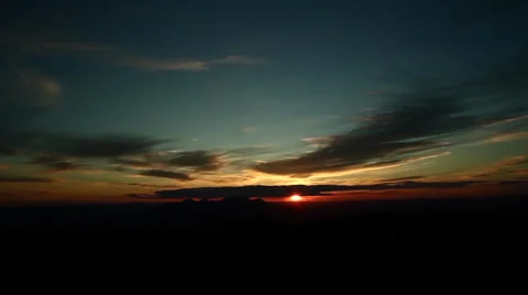 Sunrise Background Over the Mountain 動画素材 38519087