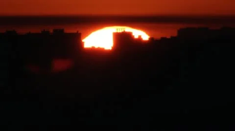 Sunrise background time lapse Stock Footage 11264041