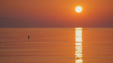 Sunrise background in Turkey Stock Footage 76986652