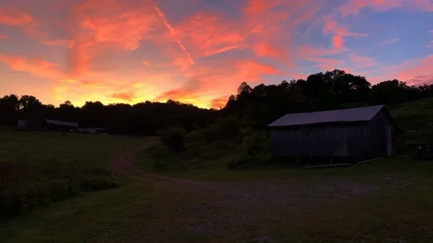 Sunrise in Bardstown Stock Footage 115844728
