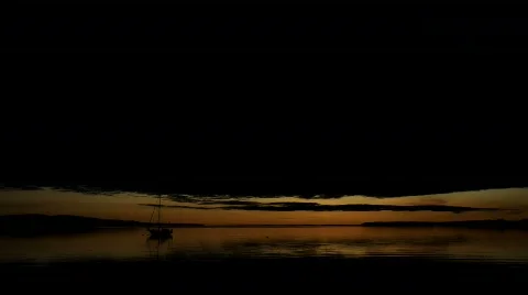 Sunrise on the Bay Stock Footage 452389
