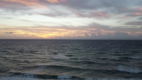 Sunrise on the Beach 2 Video stock 137874208