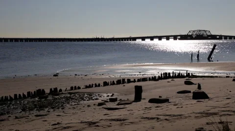 Sunrise Beach Stock Footage 40007514