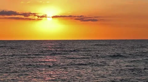 Sunrise on the beach Video stock 46015039