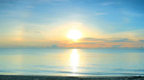 Sunrise beach Vídeo Stock 50308087