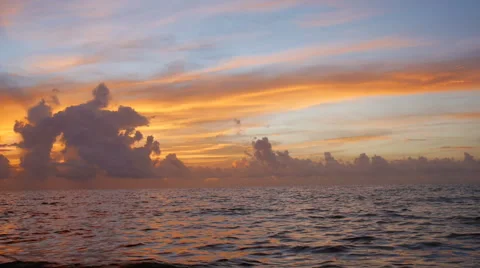 Sunrise at the beach Video stock 54011409