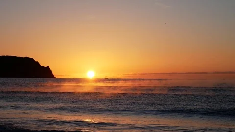 Sunrise Beach Stock Footage 71119820