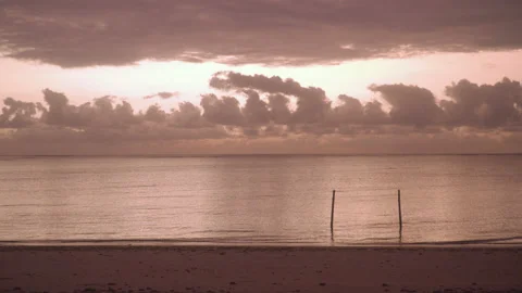 Sunrise on the Beach Stock Footage 170481579