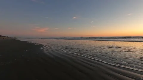 Sunrise by the beach Stock Footage 220009874