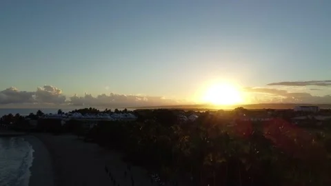 Sunrise at the beach Stock Footage 234736783