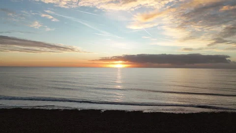 Sunrise from the beach Stock Footage 320832720