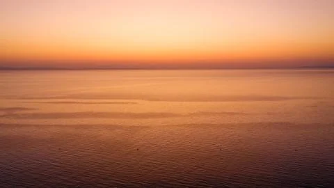 Sunrise at the beach. Stock Photos