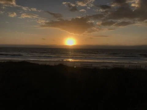 Sunrise at the Beach Foto stock