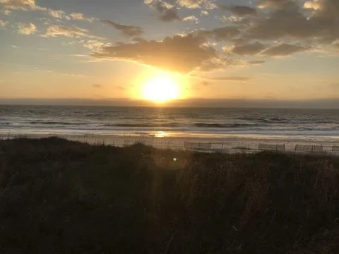 Sunrise at the Beach Foto stock