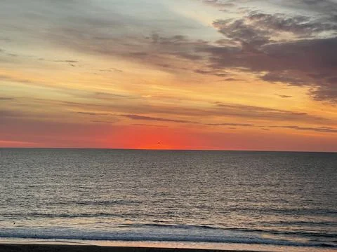 Before The Sunrise at the Beach 写真素材