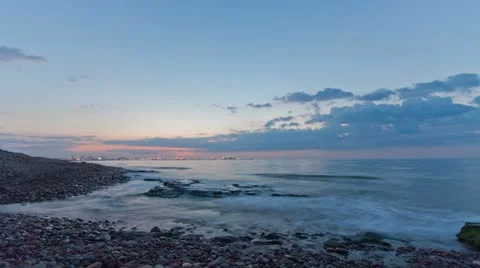 Sunrise in the Beach Time Lapse 動画素材 11527407