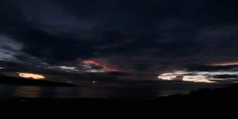 Sunrise Beach Timelaspe at 2K Stock Footage 21831523
