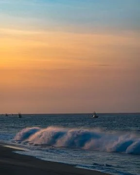 Sunrise at the Beach is unique Stock Photos